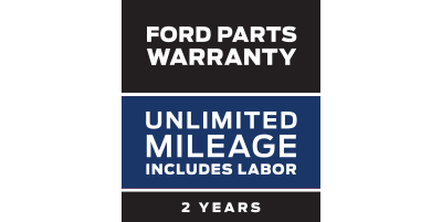 Ford Parts Warranty: Two years.*